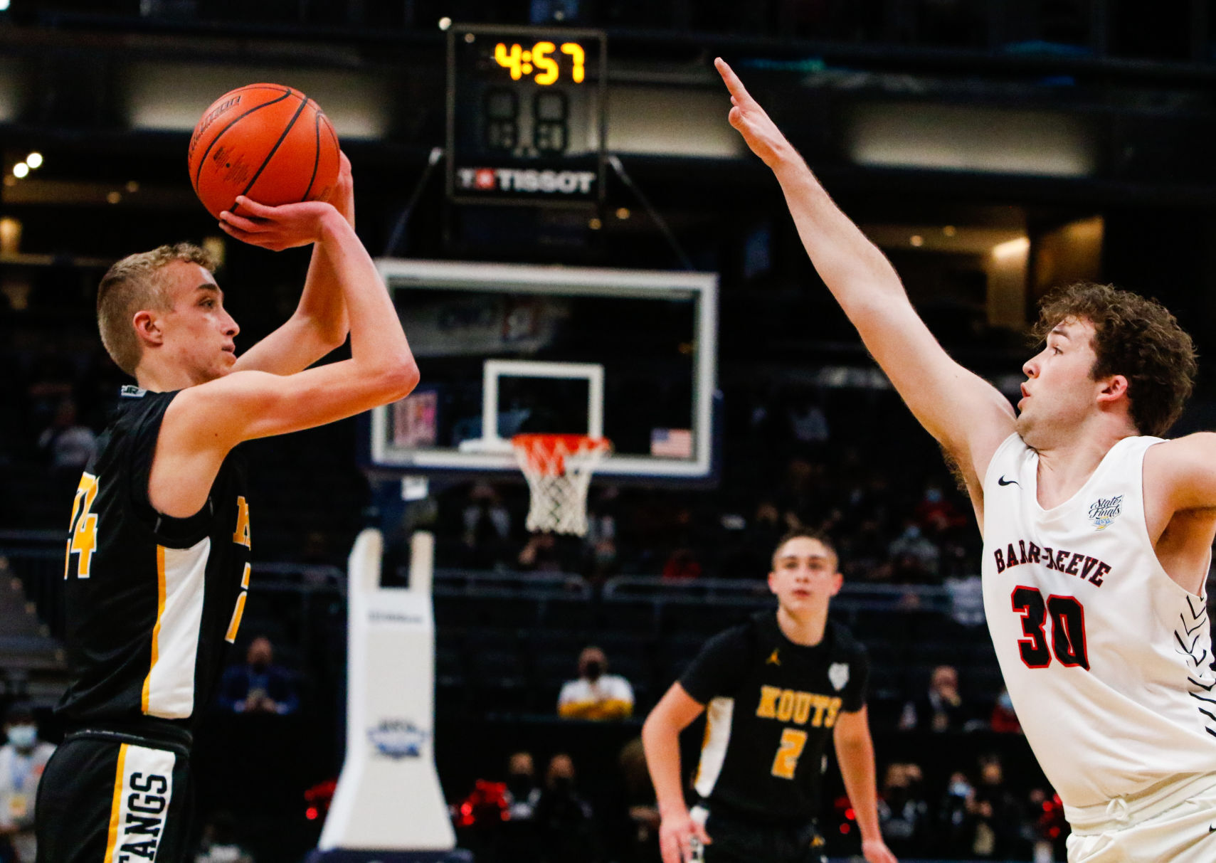 Gallery: Class A boys basketball state final: Kouts vs. Barr-Reeve